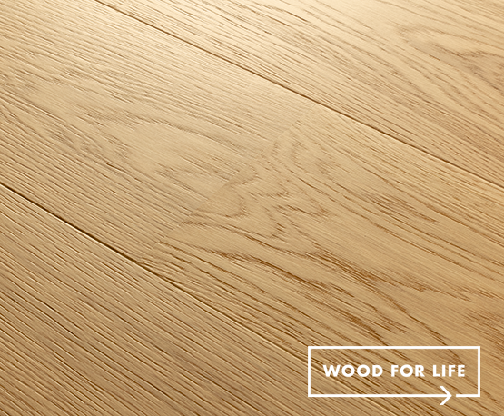 Quick-Step hardwood with Wood for Life